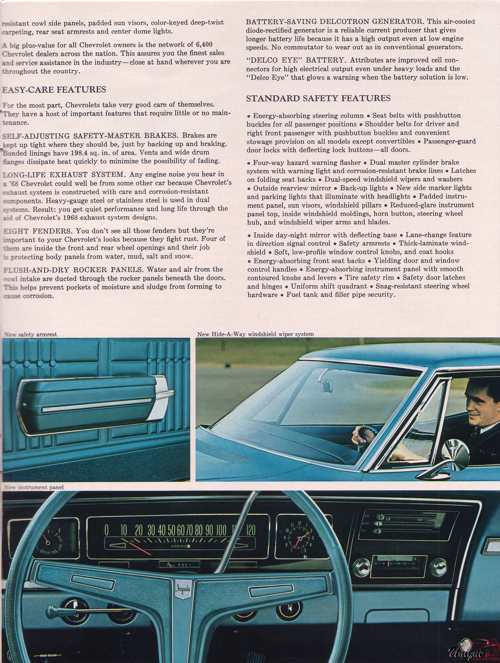 1968 Chevrolet Full-Size Brochure Page 19